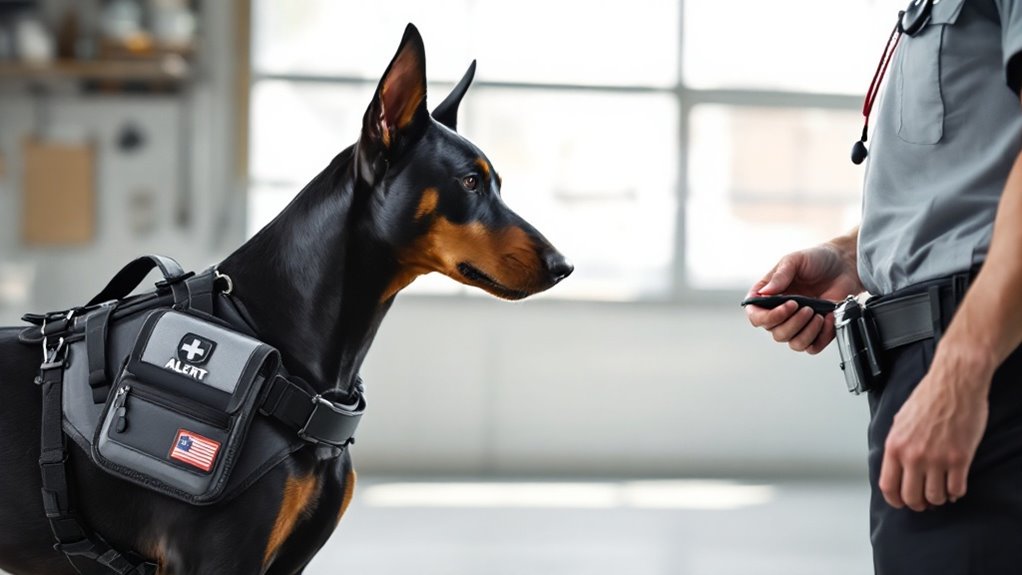 doberman medical alert training