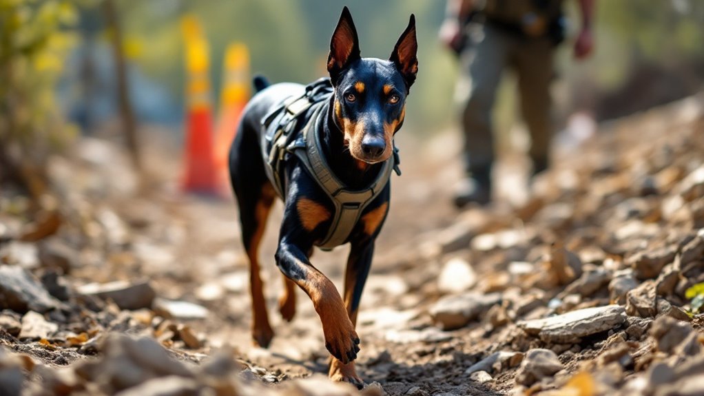 doberman search and rescue