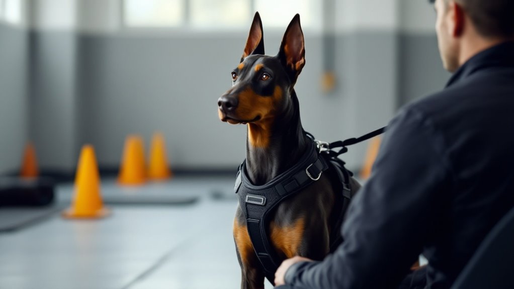 doberman suitability for service